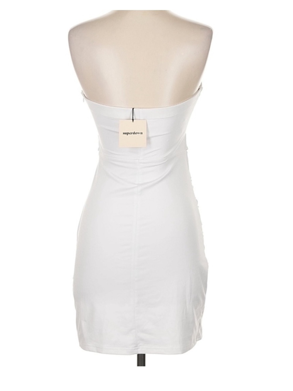 Superdown Nara Mini Dress in White Small NEW - Picture 3 of 7